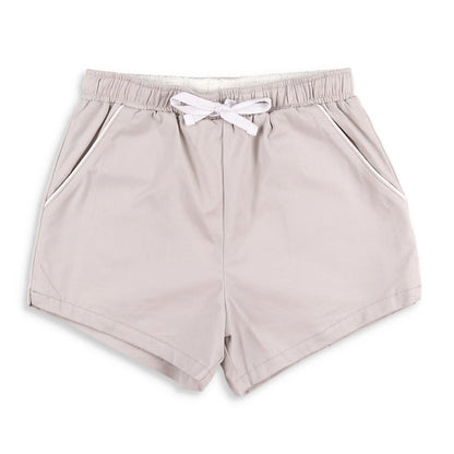 Khaki Twill Shrimp Shorts - khaki shrimp shorts boys bottoms matching