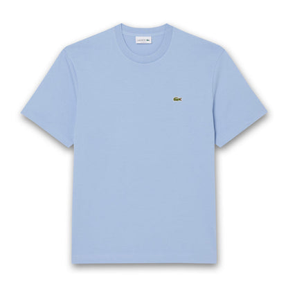 Lacoste - Classic Fit Cotton T-Shirt in Light Blue - Nigel Clare