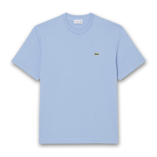 Lacoste - Classic Fit Cotton T-Shirt in Light Blue - Nigel Clare