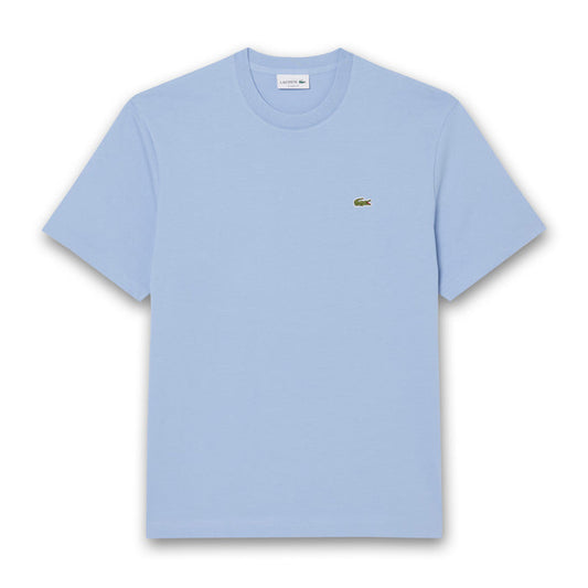 Lacoste - Classic Fit Cotton T-Shirt in Light Blue - Nigel Clare