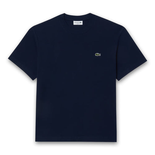 Lacoste - Classic Fit Cotton T-Shirt in Navy - Nigel Clare