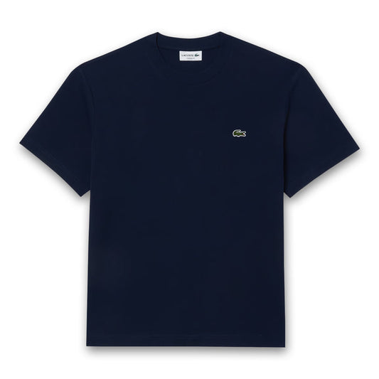 Lacoste - Classic Fit Cotton T-Shirt in Navy - Nigel Clare