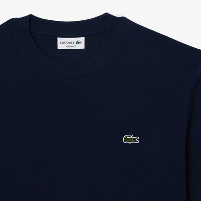 Lacoste - Classic Fit Cotton T-Shirt in Navy - Nigel Clare