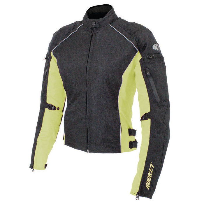 Ladies Turbulent Jacket: • Water resistant treated Rock Tex™ outershell for maximum impact resistance
• Externally accessible