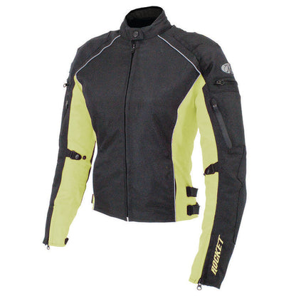 Ladies Turbulent Jacket: • Water resistant treated Rock Tex™ outershell for maximum impact resistance
• Externally accessible