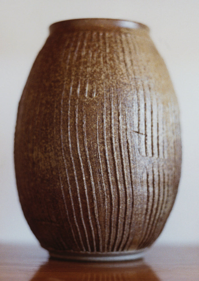 Laerke Moller Hansen Vase | Light Brown