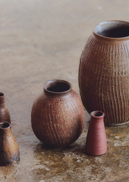 Laerke Moller Hansen Vase | Light Brown