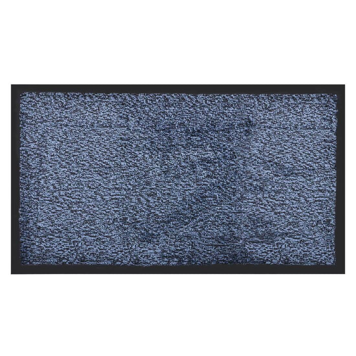 Large 75 x 45cm Heavy Duty Non-Slip Barrier Doormat Floor Mat Blue