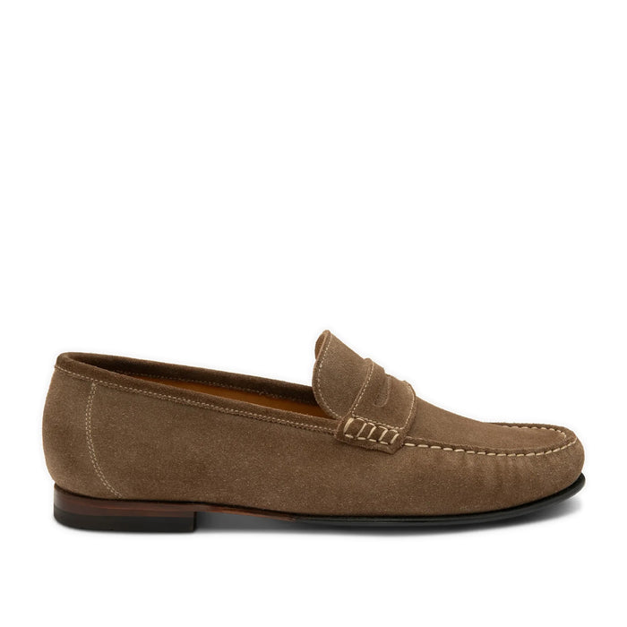 Loake - Jefferson Loafer in Flint Suede - Nigel Clare