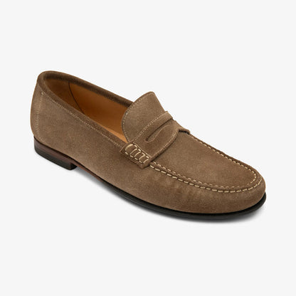 Loake - Jefferson Loafer in Flint Suede - Nigel Clare