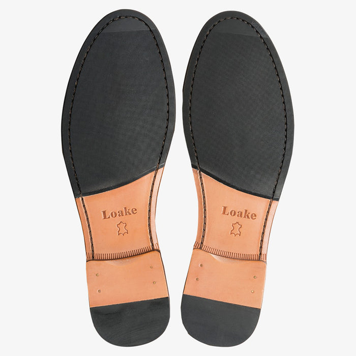Loake - Jefferson Loafer in Flint Suede - Nigel Clare