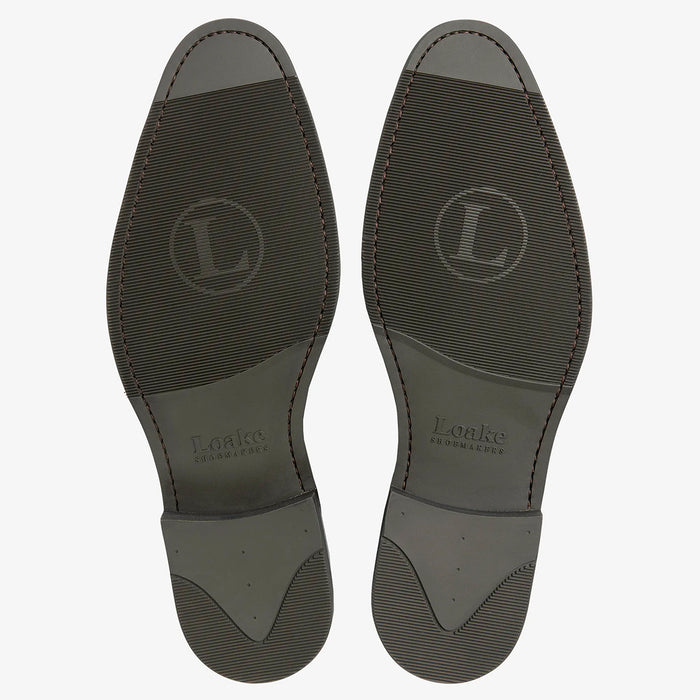 Loake - McBride Chelsea Boot in Dark Brown - Nigel Clare