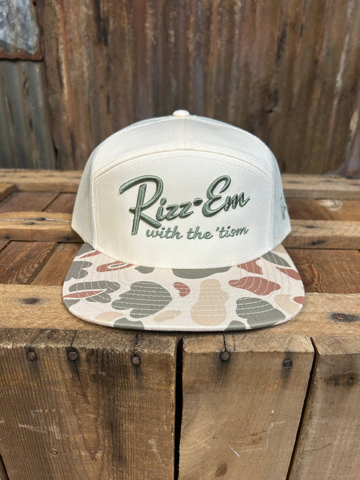 Mad Hatter Rizz Em with the Tism Ballcap