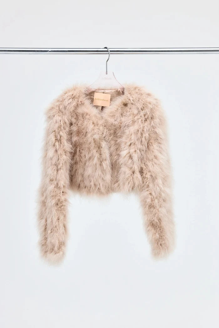 Manhattan Crop Jacket Crème Brulee