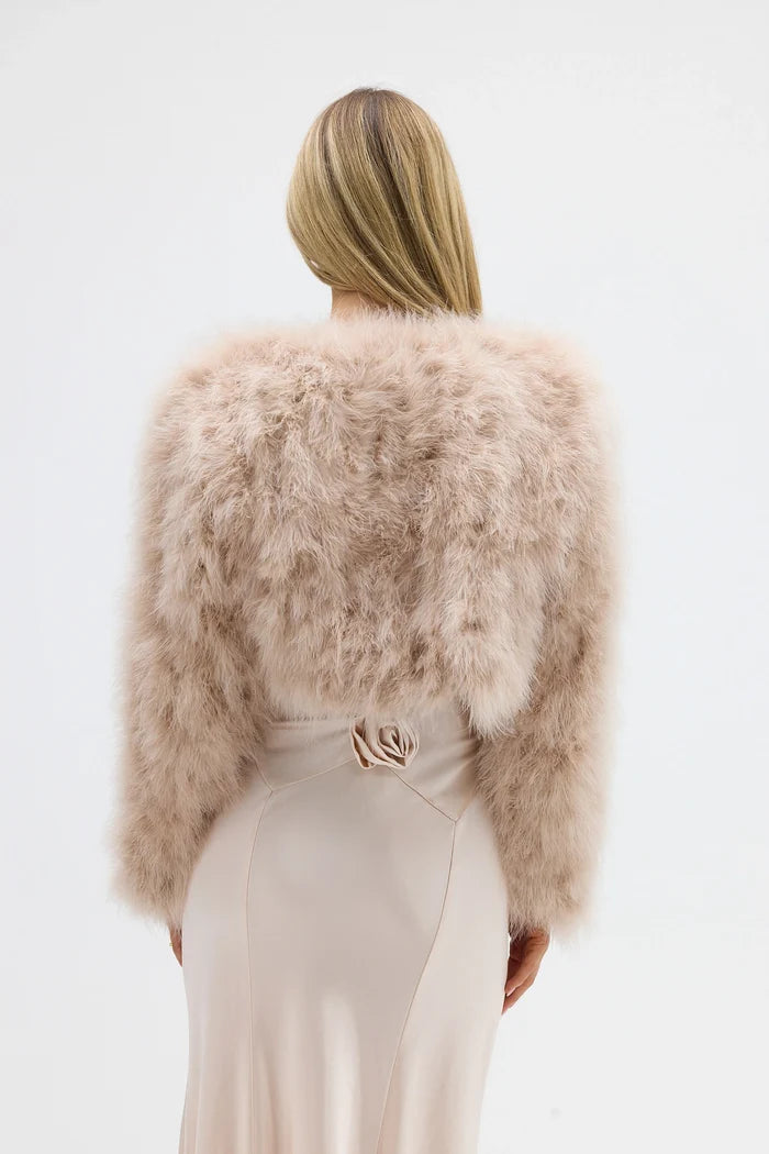 Manhattan Crop Jacket Crème Brulee