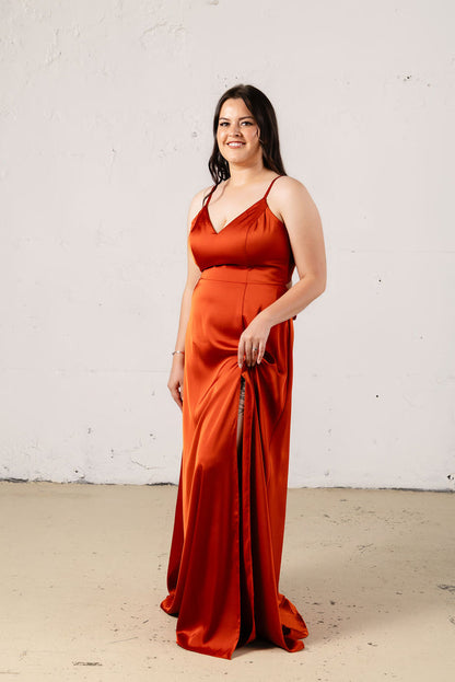 Margot Satin Dress - Dress - JOUNE