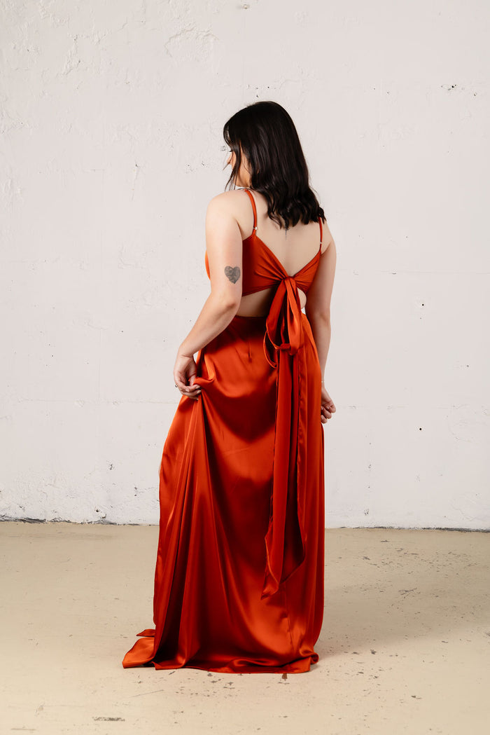 Margot Satin Dress - Dress - JOUNE