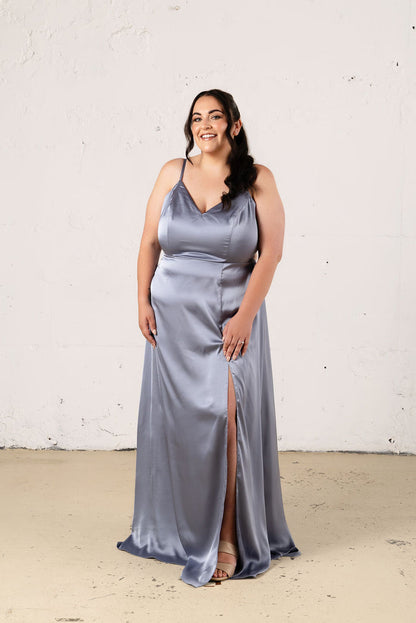 Margot Satin Dress - Dress - JOUNE