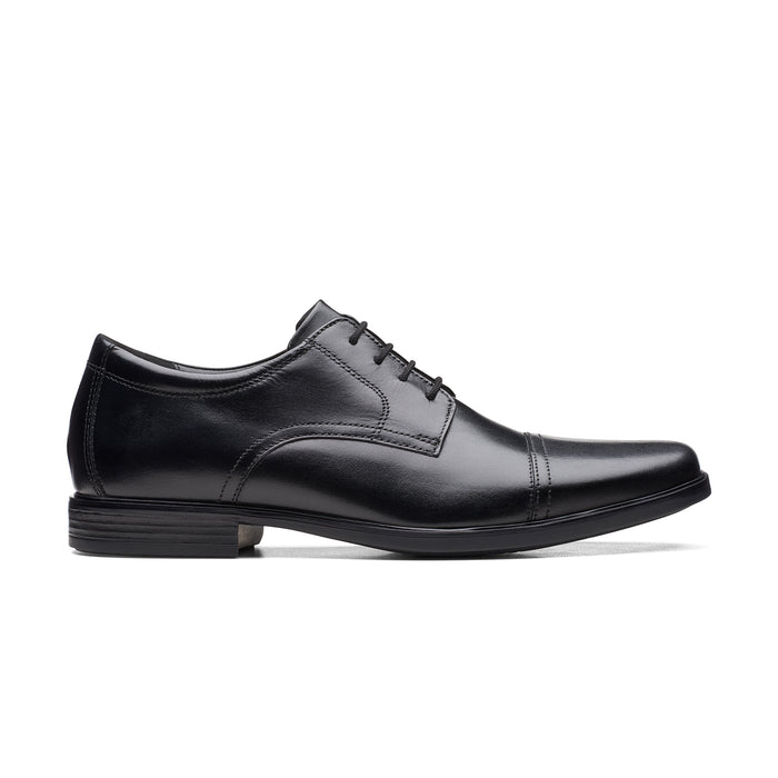 Mens - Howard Cap Black Leather