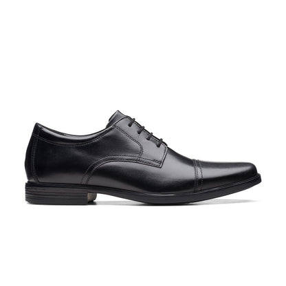 Mens - Howard Cap Black Leather