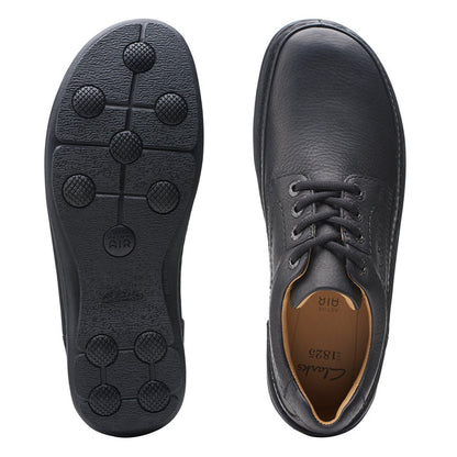 Mens - Nature Three Black Leather