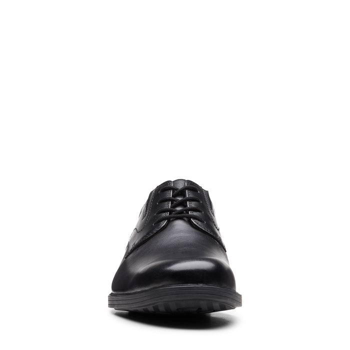 Mens - Whiddon Plain Black Leather