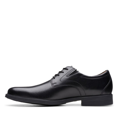 Mens - Whiddon Plain Black Leather