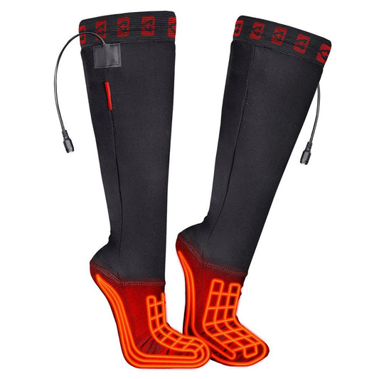 Men's 12 Volt Heated Socks: Gerbing 12V garments plug right into your motorcycle, snowmobile, ATV, boat or airplane for an un