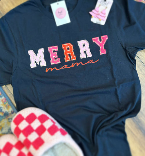 Merry mama tee