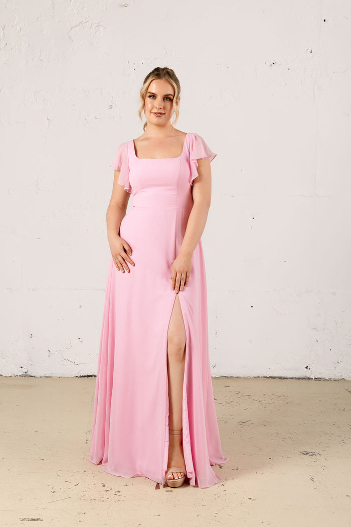 Mila Chiffon Dress - Dress - JOUNE