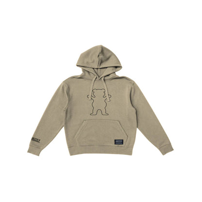 Moletom Grizzly Outline Og Bear Hoodie