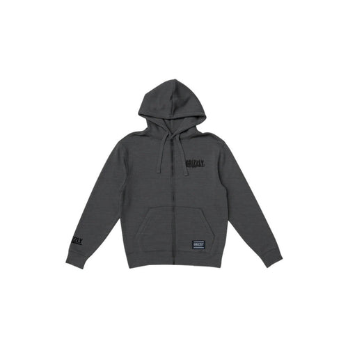 Moletom Grizzly Static Age Ziper Hoodie