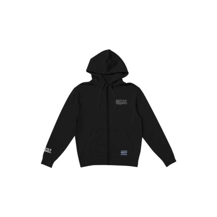 Moletom Grizzly Static Age Ziper Hoodie