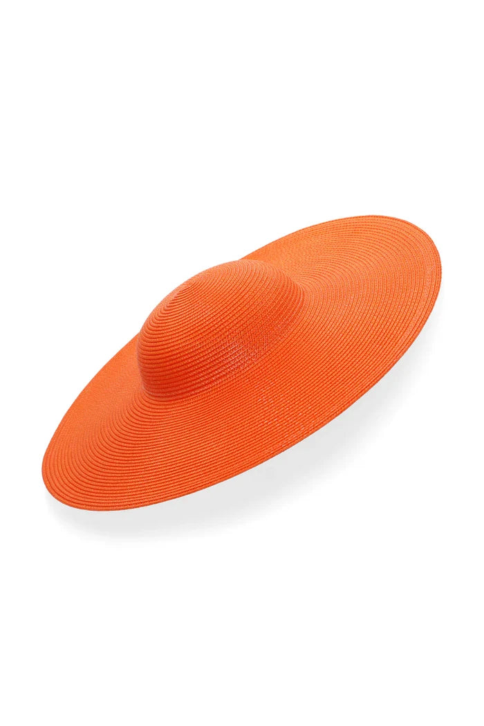 Mona Plate Hat Orange Orange - Accessory - Morgan and Taylor
