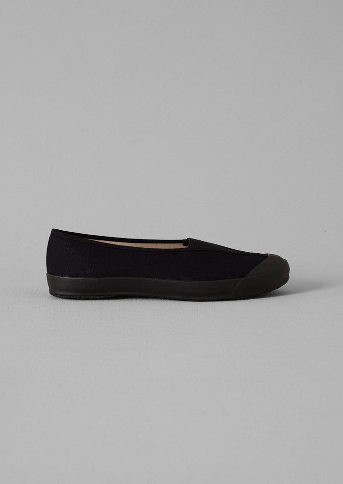 Moonstar Cotton Pumps | Black