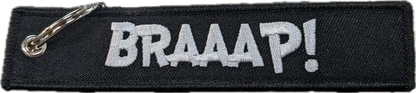Motorcycle Key Chain - Braaap: Dimensions: 4