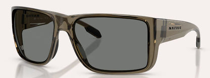 Native Badlands XL Polarized Polycarbonate Sunglasses