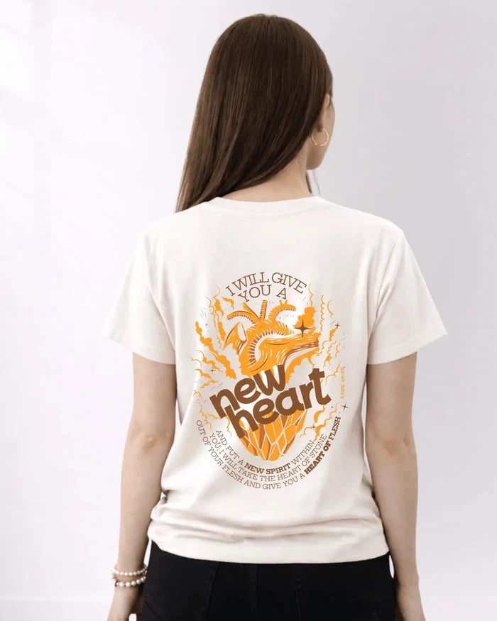 New Heart & Spirit Tee - Holy Looks