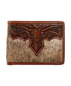 Nocona Bifold Passcase LongHorn Wallet