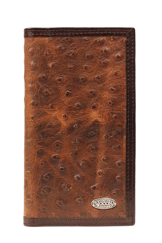 Nocona Ostrich Rodeo Wallet