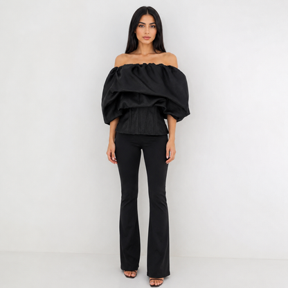 Off-Shoulder Puff Top - Statement