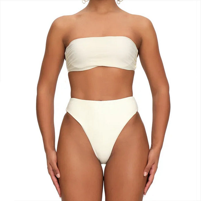 one-shoulder ruffle sculpted one-piece – SUNSET