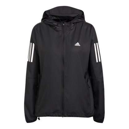 Adidas Own The Run Hooded Running Womens Windbreaker--City Sports