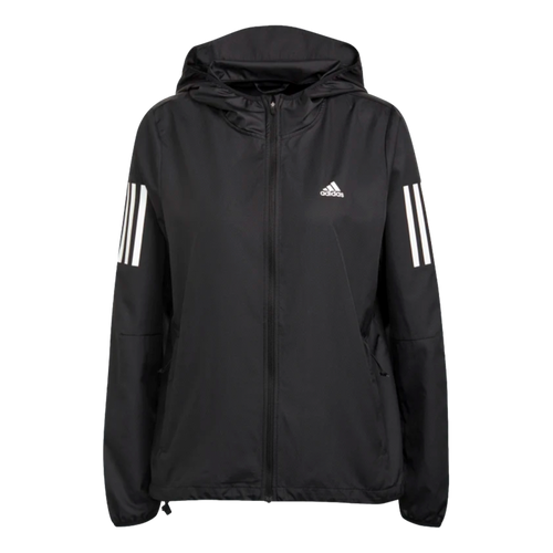 Adidas Own The Run Hooded Running Womens Windbreaker--City Sports