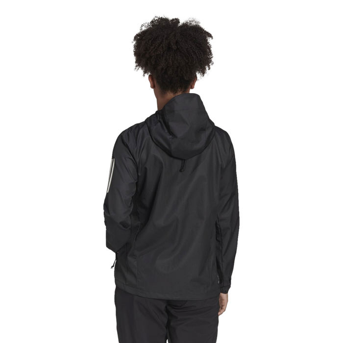 Adidas Own The Run Hooded Running Womens Windbreaker--City Sports