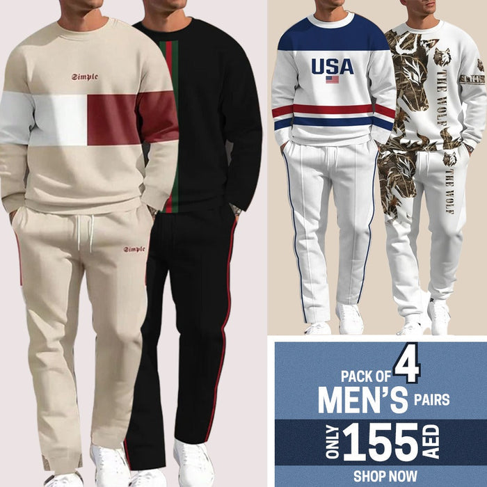 PACK OF 4 PREMIUM TRACK SUIT