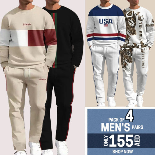 PACK OF 4 PREMIUM TRACK SUIT