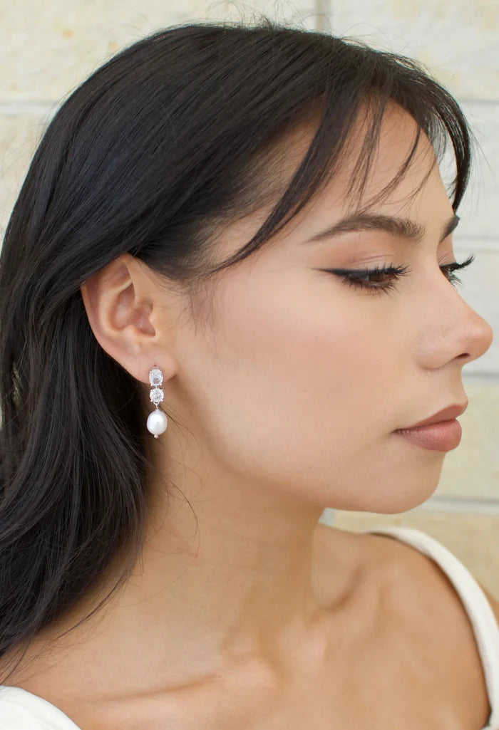 Pandora Freshwater Drop Pearl Earring - Jewellery - Windsor Bridal Jewellery