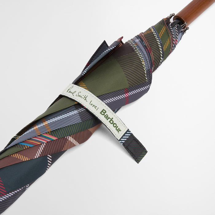 Paul Smith loves Barbour - Mixed Tartan Umbrella - Nigel Clare