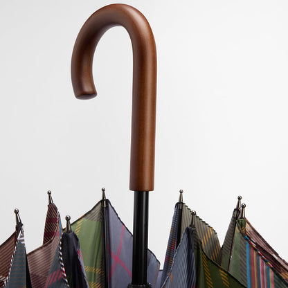 Paul Smith loves Barbour - Mixed Tartan Umbrella - Nigel Clare